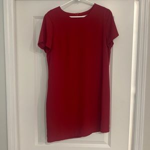 Red Naked Zebra Dress size L